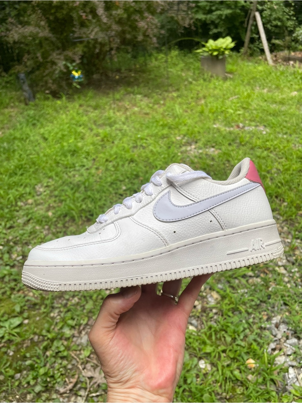 Nike Air Force 1 White Shoes Size 8.5